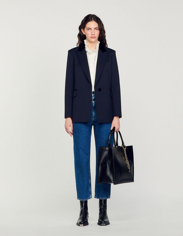 Tailored Jacket : View all color Deep blu