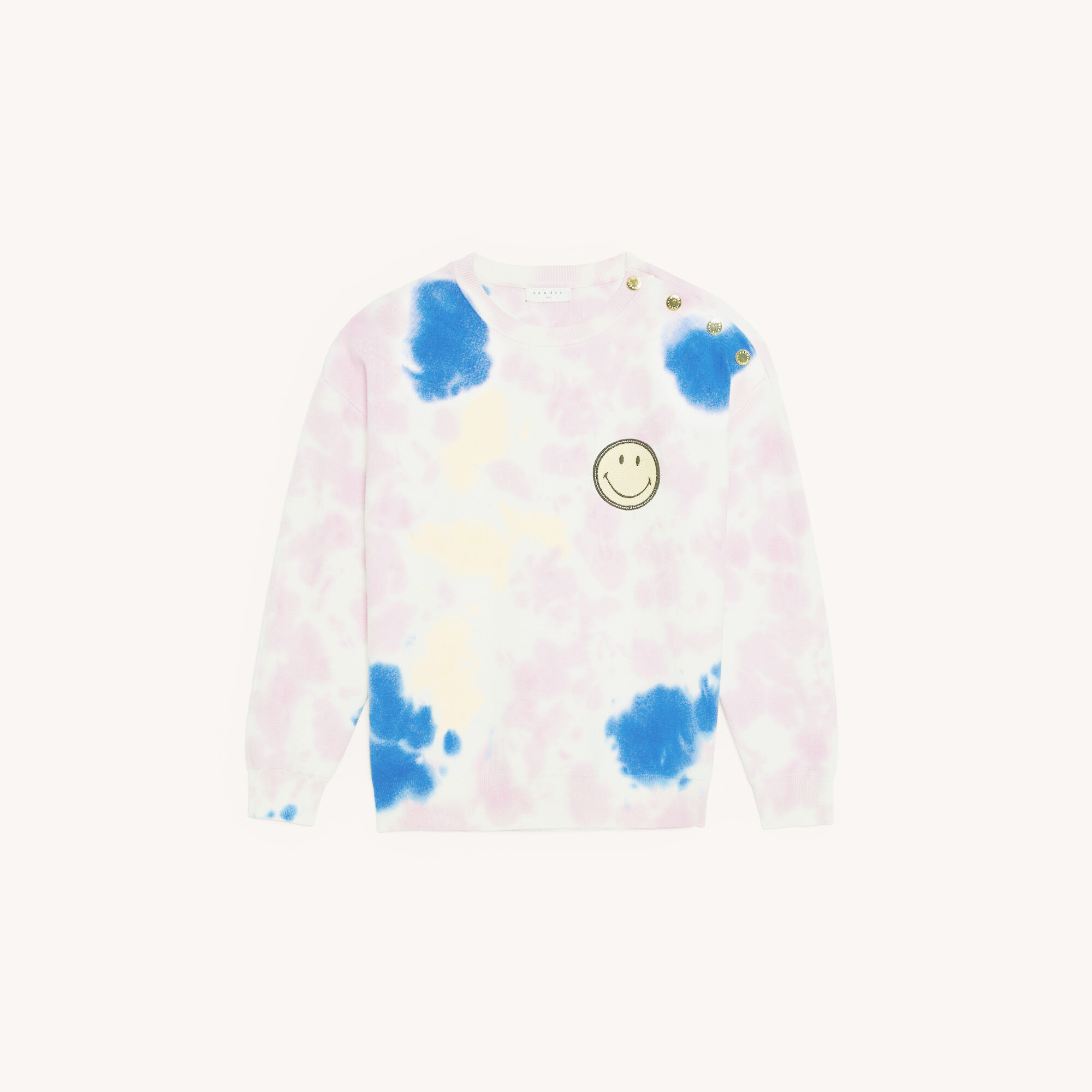 Sandro tie dye sweater