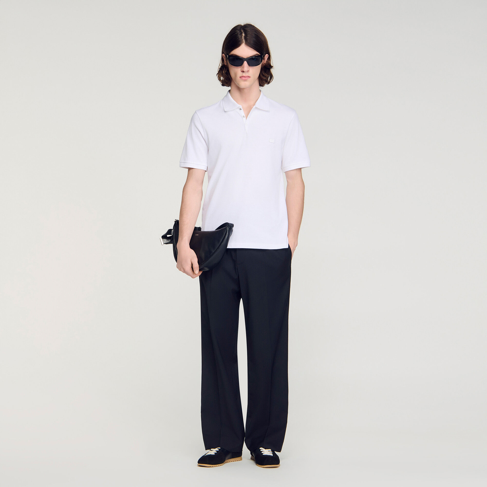 Logo Polo Shirt : T-shirts & Polo shirts color white