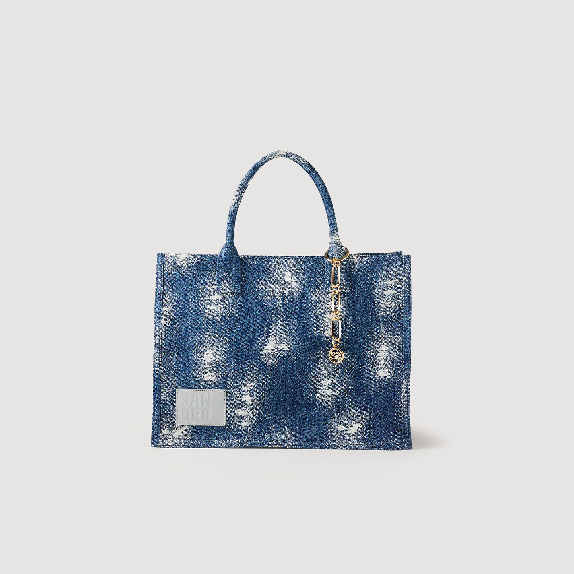 Kasbah Denim Tote Bag : Bags&nbsp; color Blue Jean