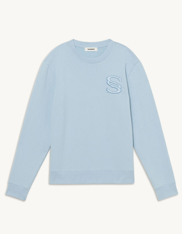 Embroidered Sweatshirt - Sweatshirts - Sandro-paris.com