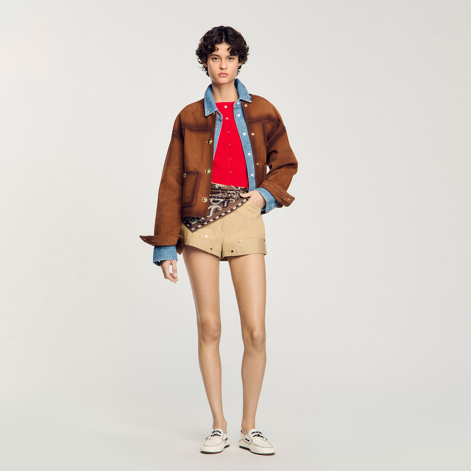 Carpenter Shorts - Skirts & Shorts - Sandro-paris.com
