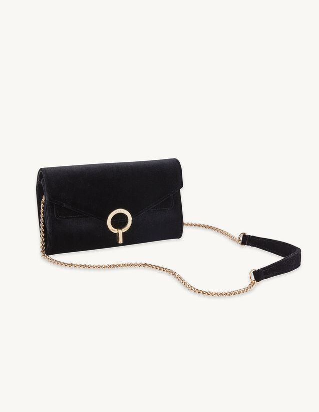 Velvet Clutch Bag : Others Bags color Black