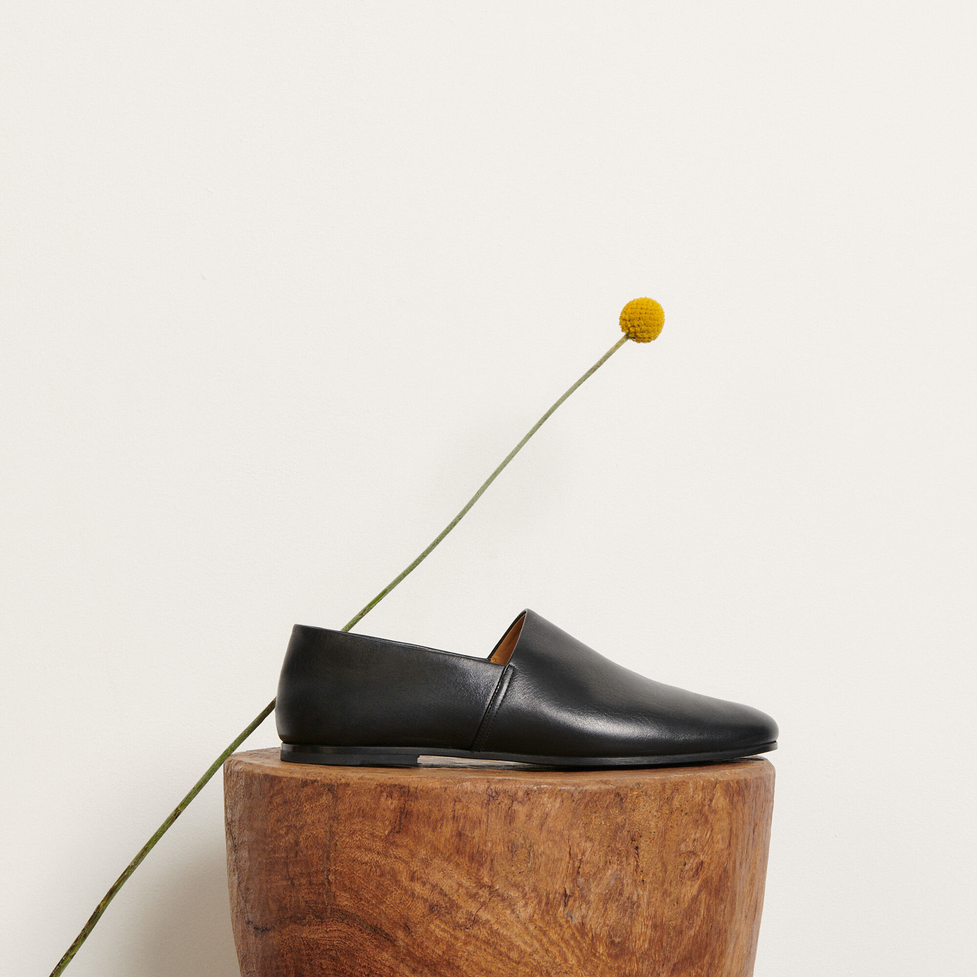 Leather Slippers Shoes Sandro paris