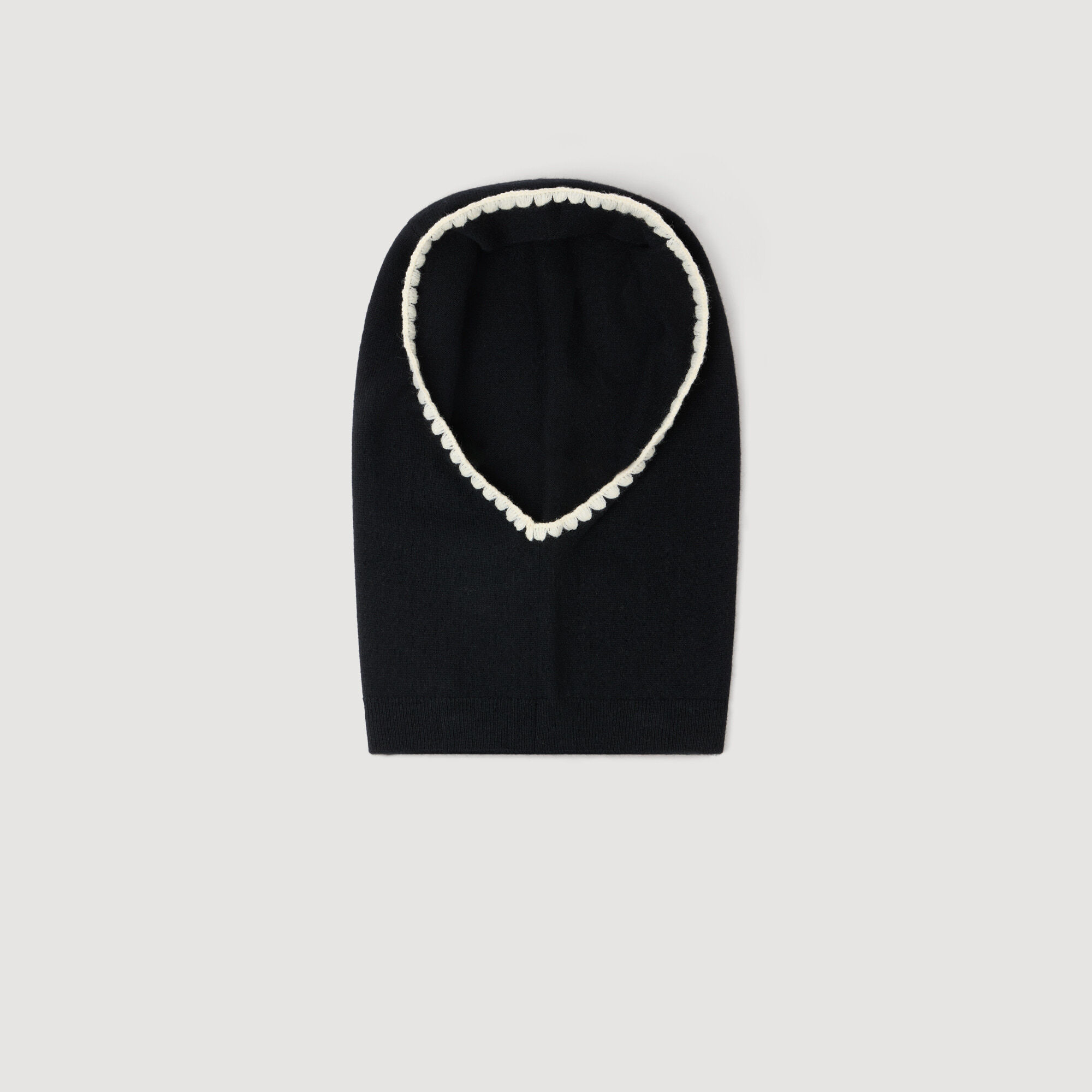 Ribbed Knit Balaclava : All Gift Ideas color Black