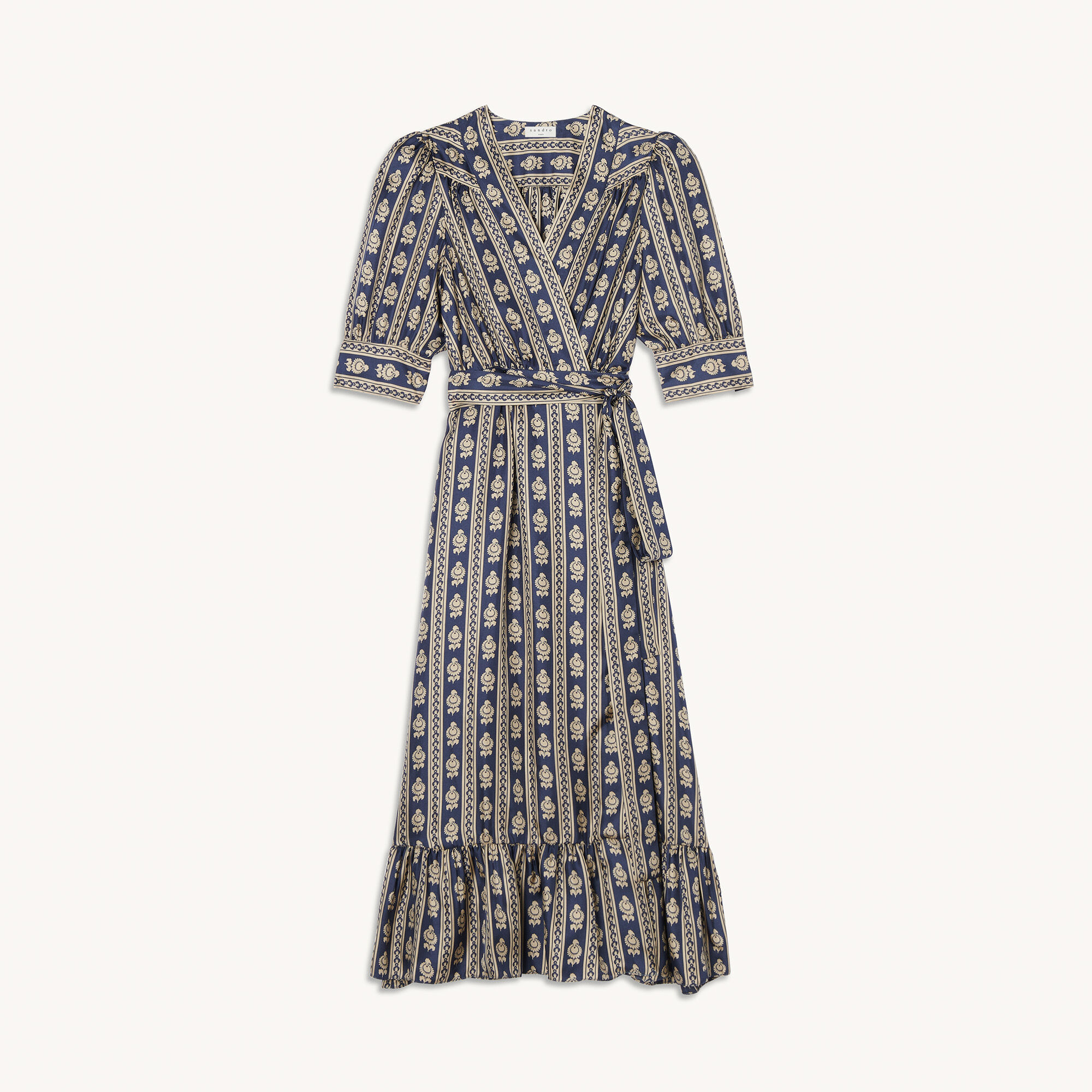 Sandro store wrap dress