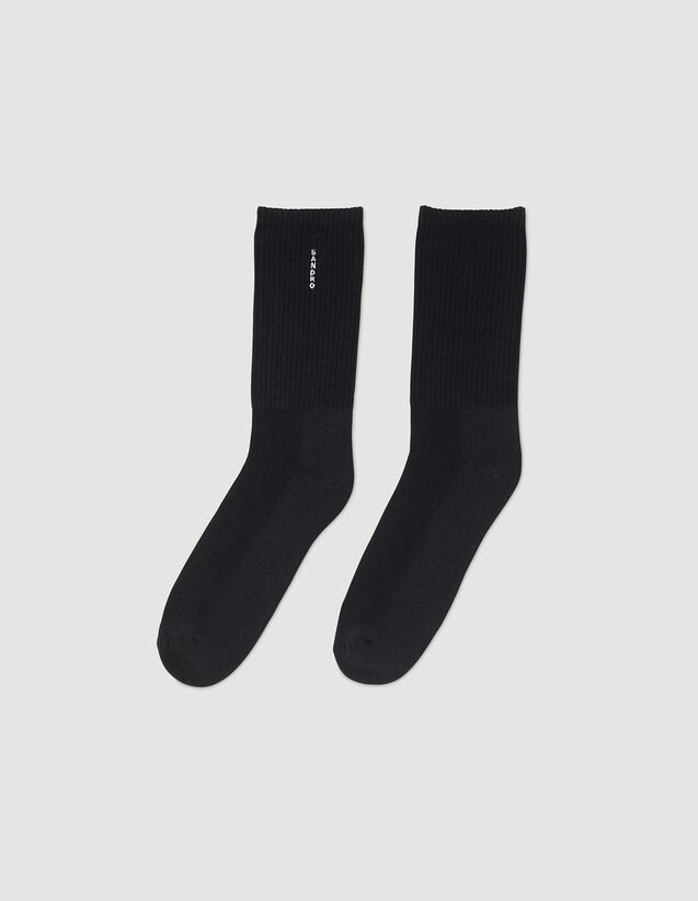 Cotton Socks : Socks color white