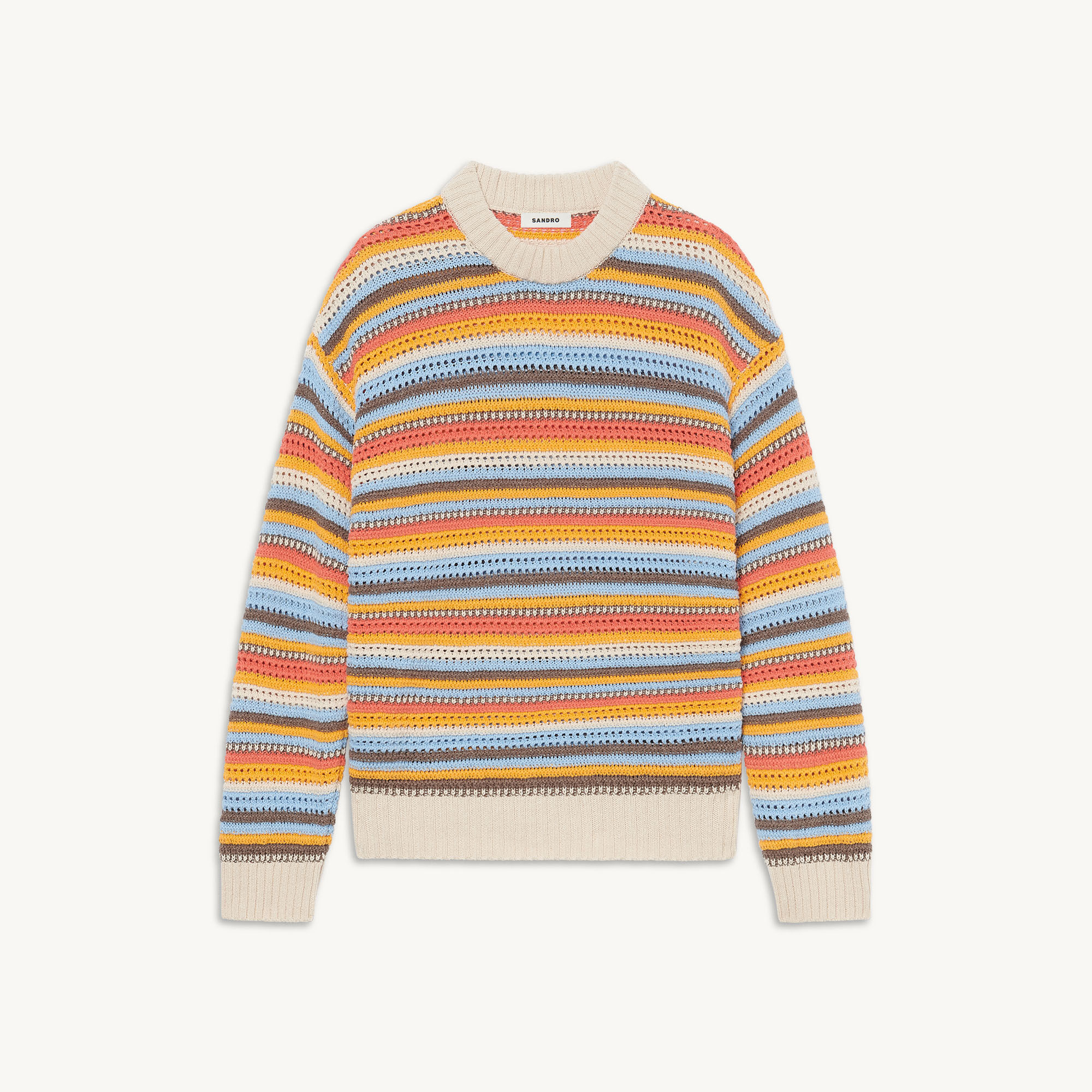 Sandro online striped sweater