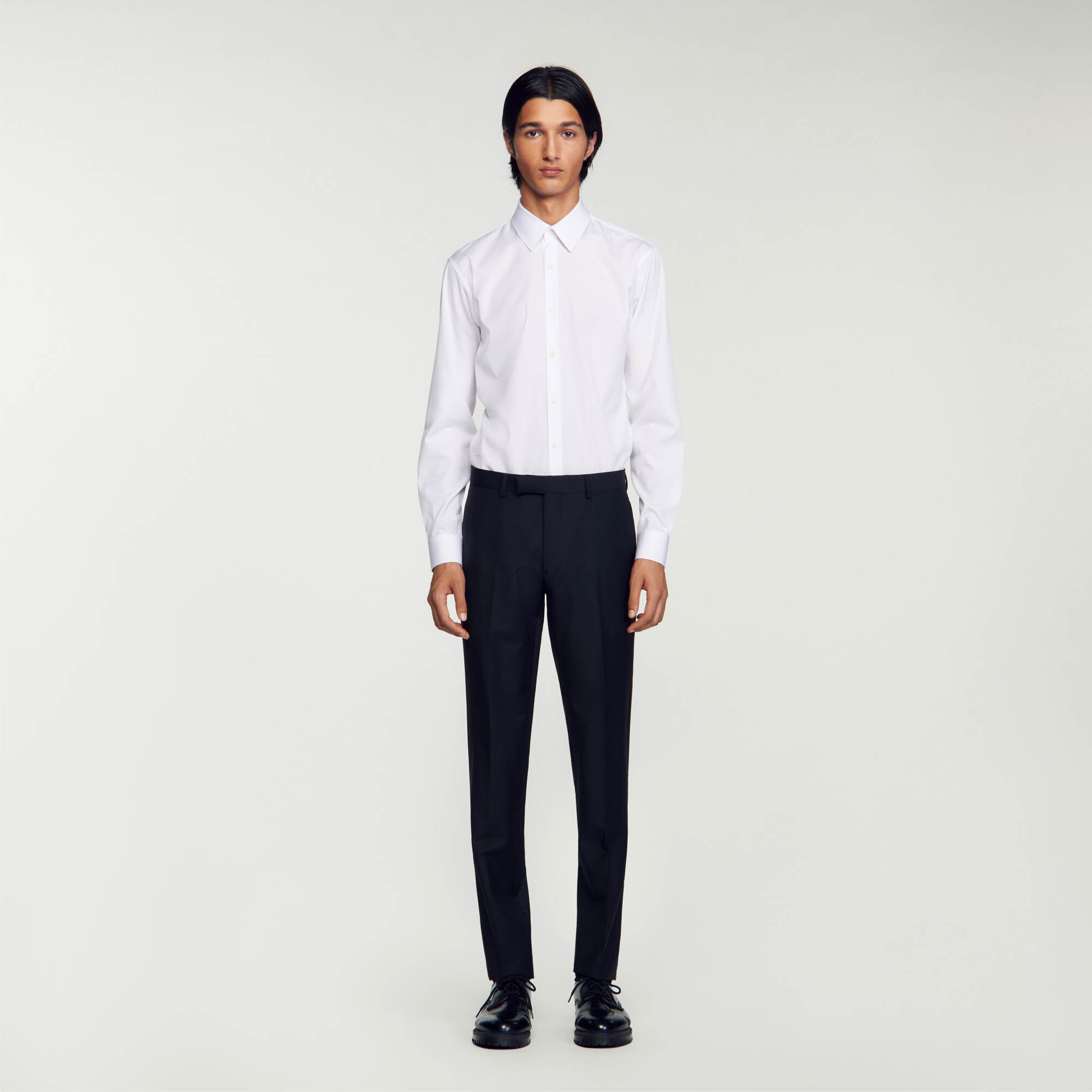 Tuxedo Trousers : Pants & Shorts color Black