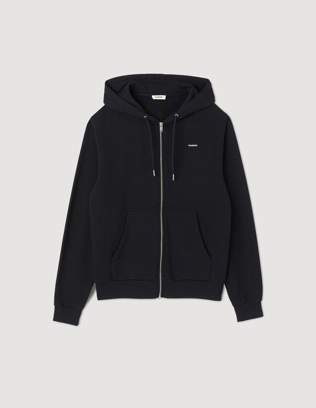 Fleece Hoodie : Sweatshirts color Black