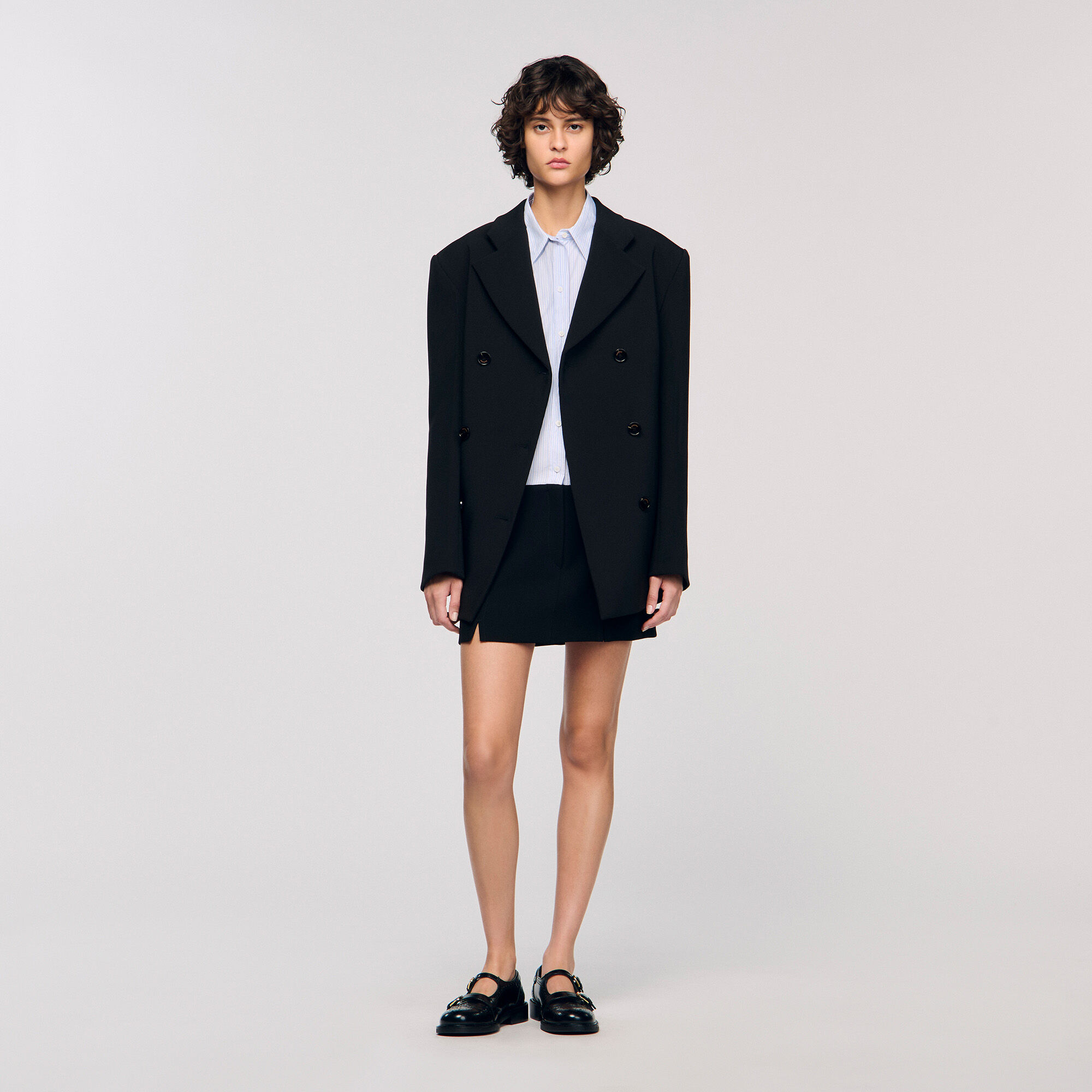 Sandro Paris 本革　レーザースカート Sandro Paris（サンドロ・パリ）ウィメンズ - FARFETCH