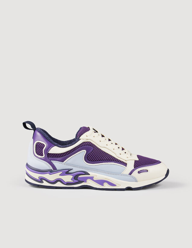 Flame Trainers : Trainers color Purple
