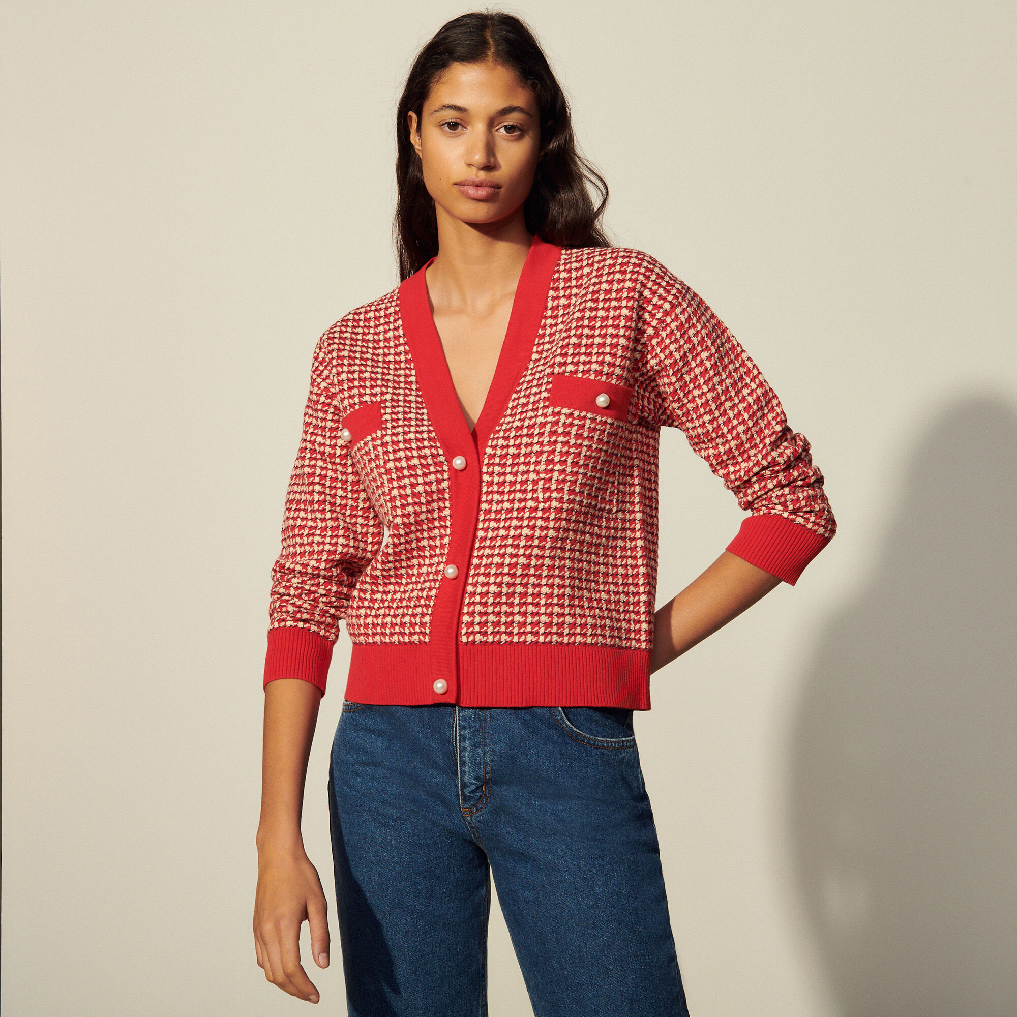 sandro paris cardigan