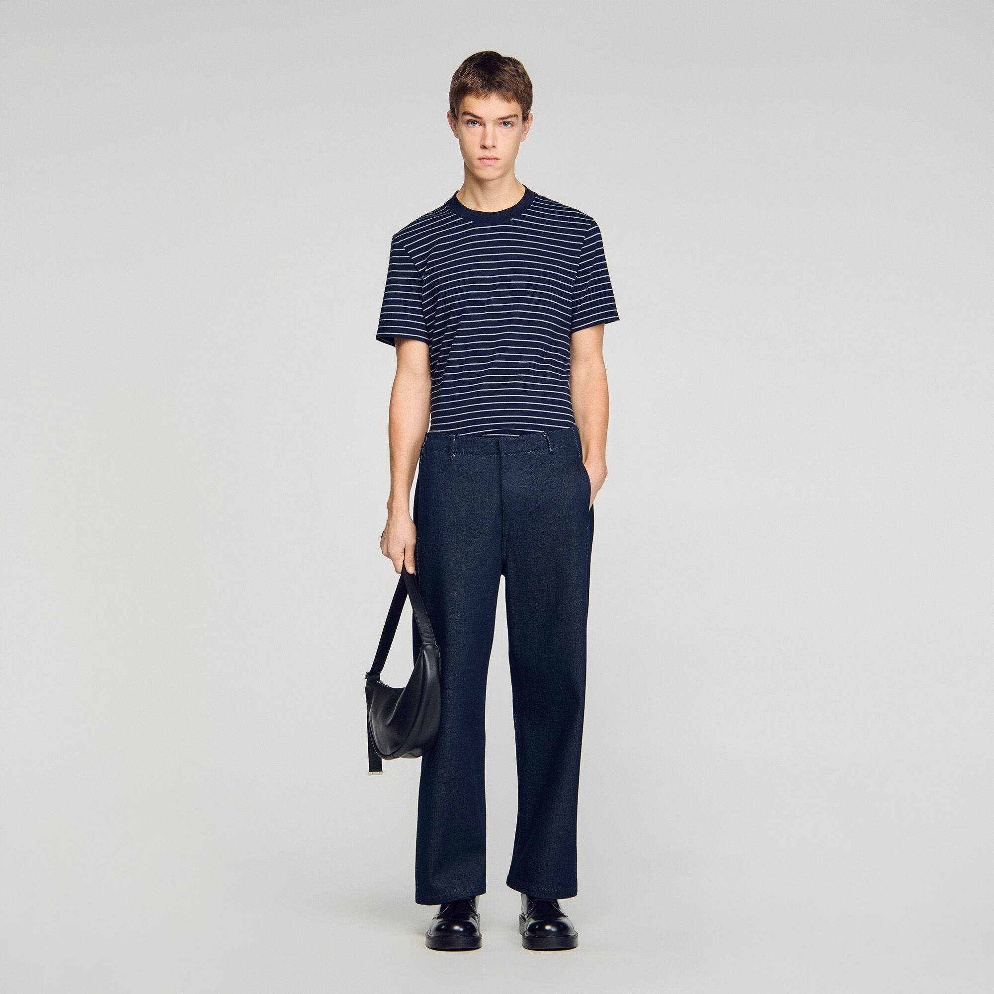 Raw Barrel Jeans : Jeans color Navy Blue