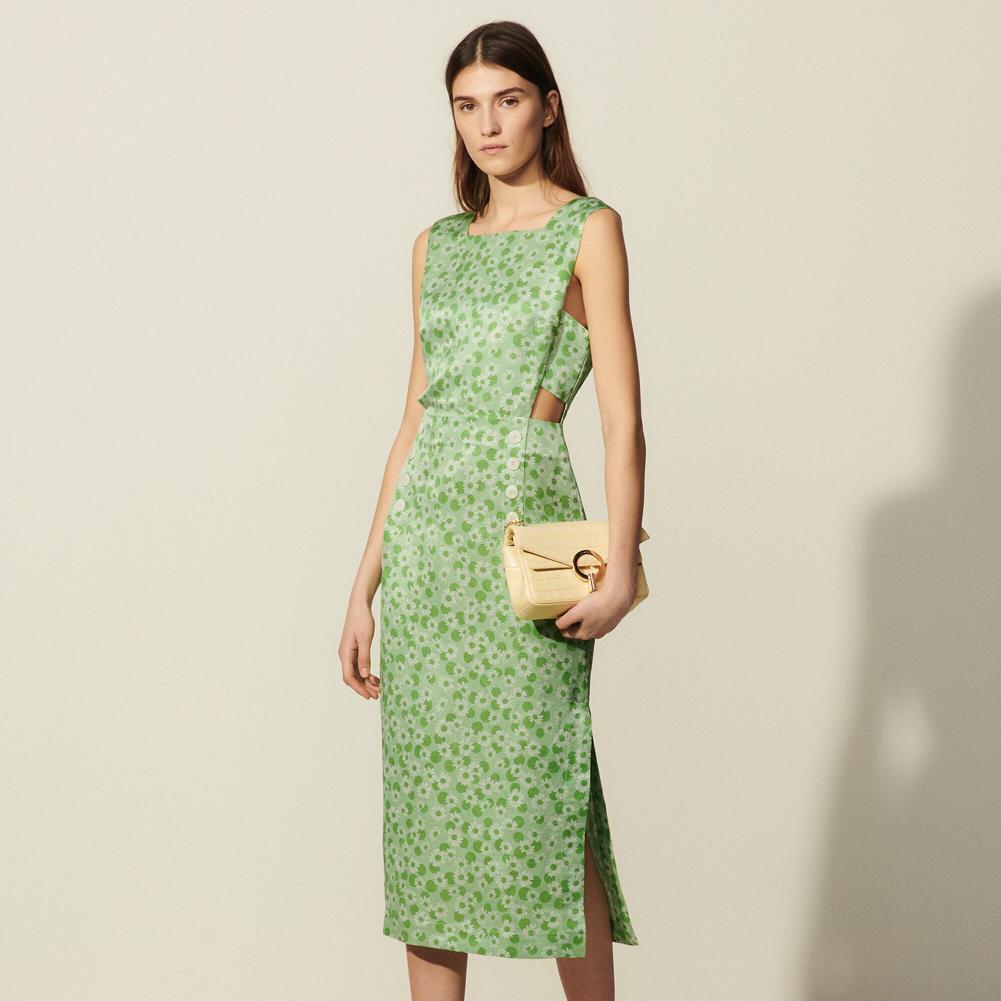 イ・セヨン着用/Sandro サンドロワンピース printed dress