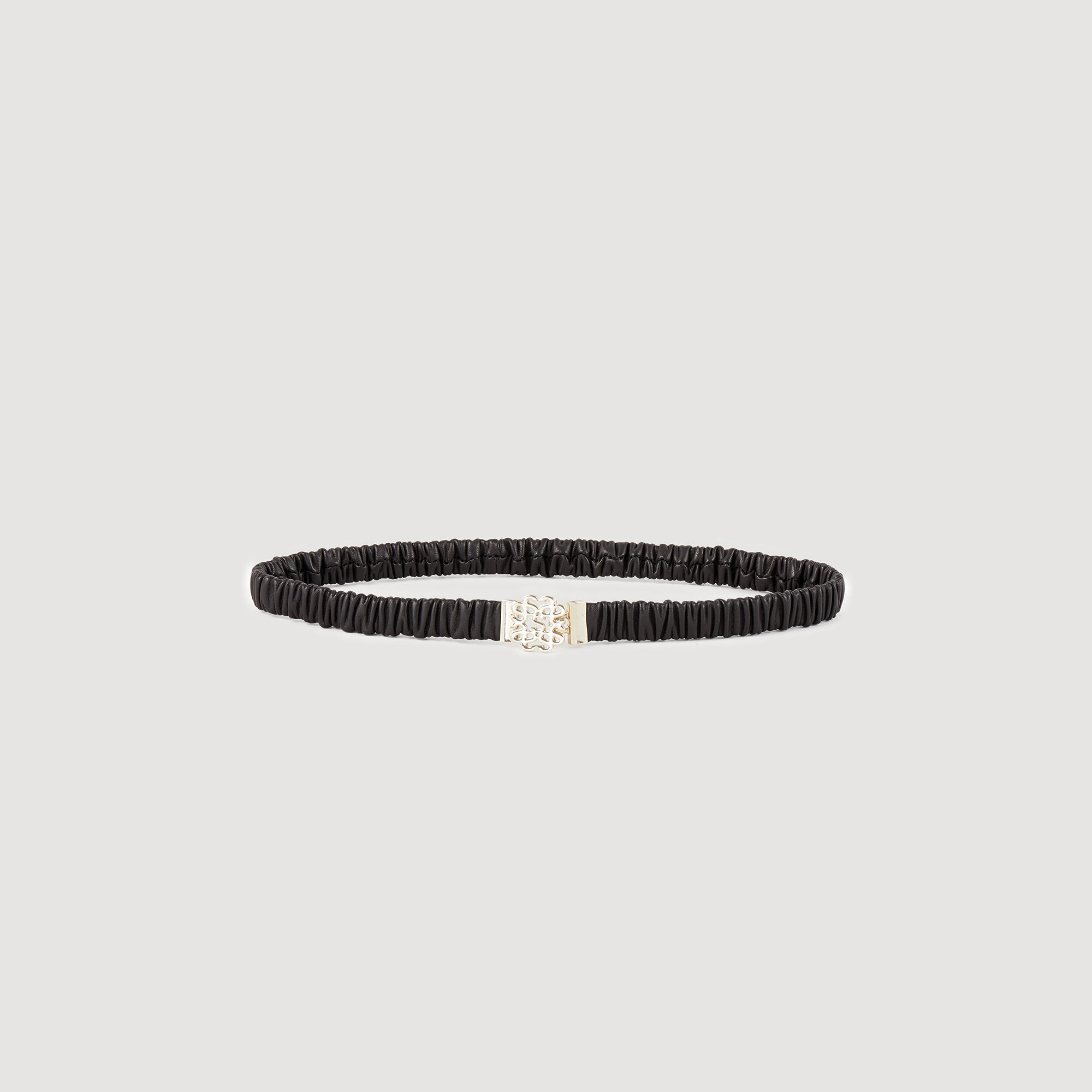 Elasticated Leather Belt Belts Sandro paris
