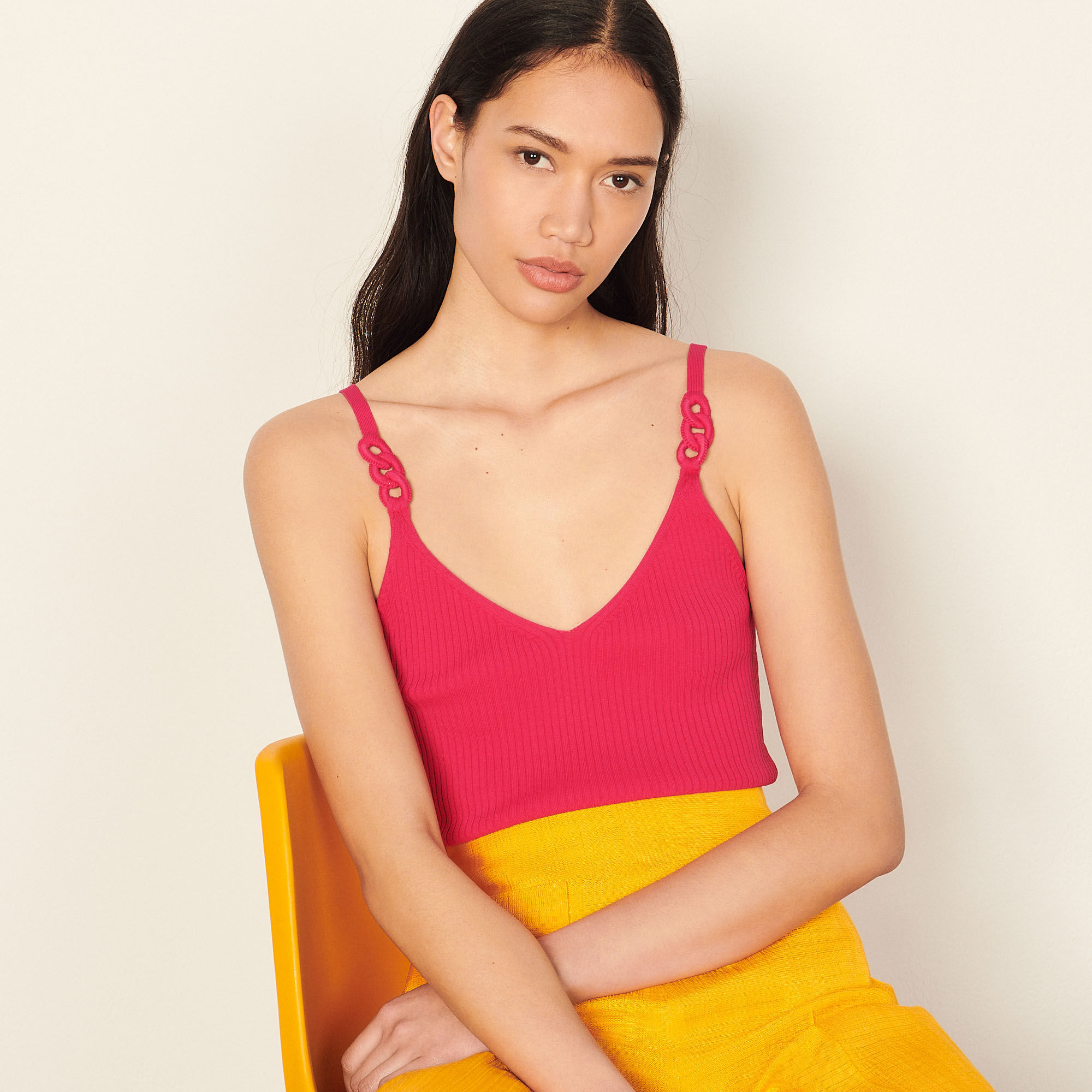 sandro knit vest