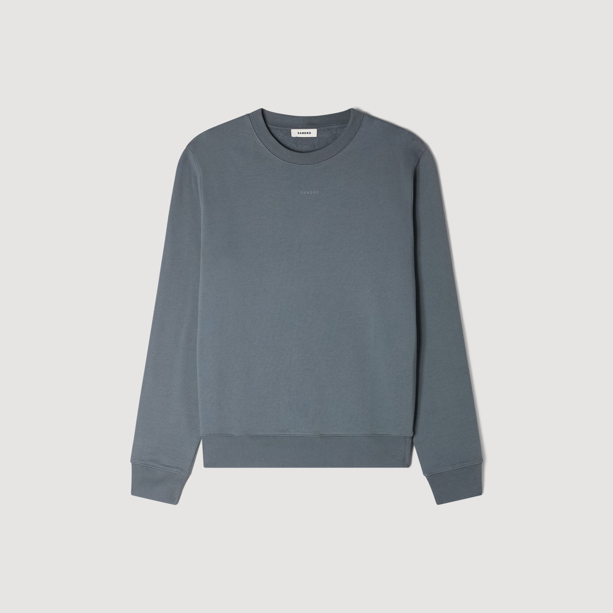 Logo Sweatshirt : Sweatshirts color Grey / blu
