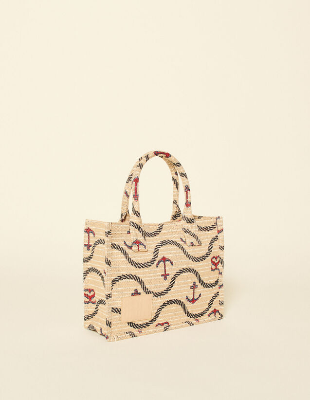 Jacquard Small Tote Bag : Others Bags color Red