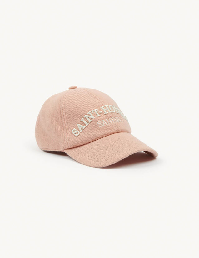 Embroidered Cap : New In color Abricot