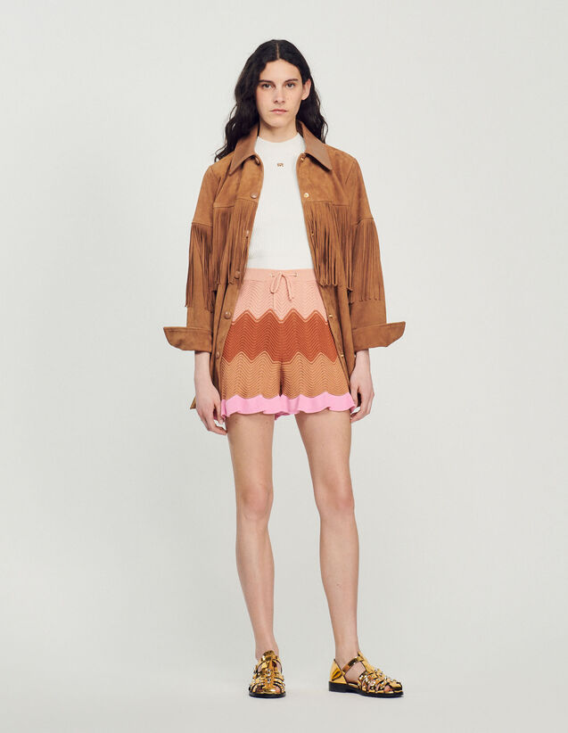 Knit Shorts : Skirts & Shorts color Multi-Color