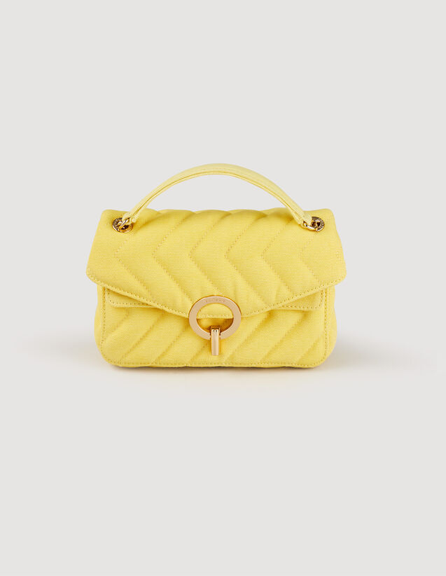 Quilted Nylon Yza Bag : My Yza bag color Yellow