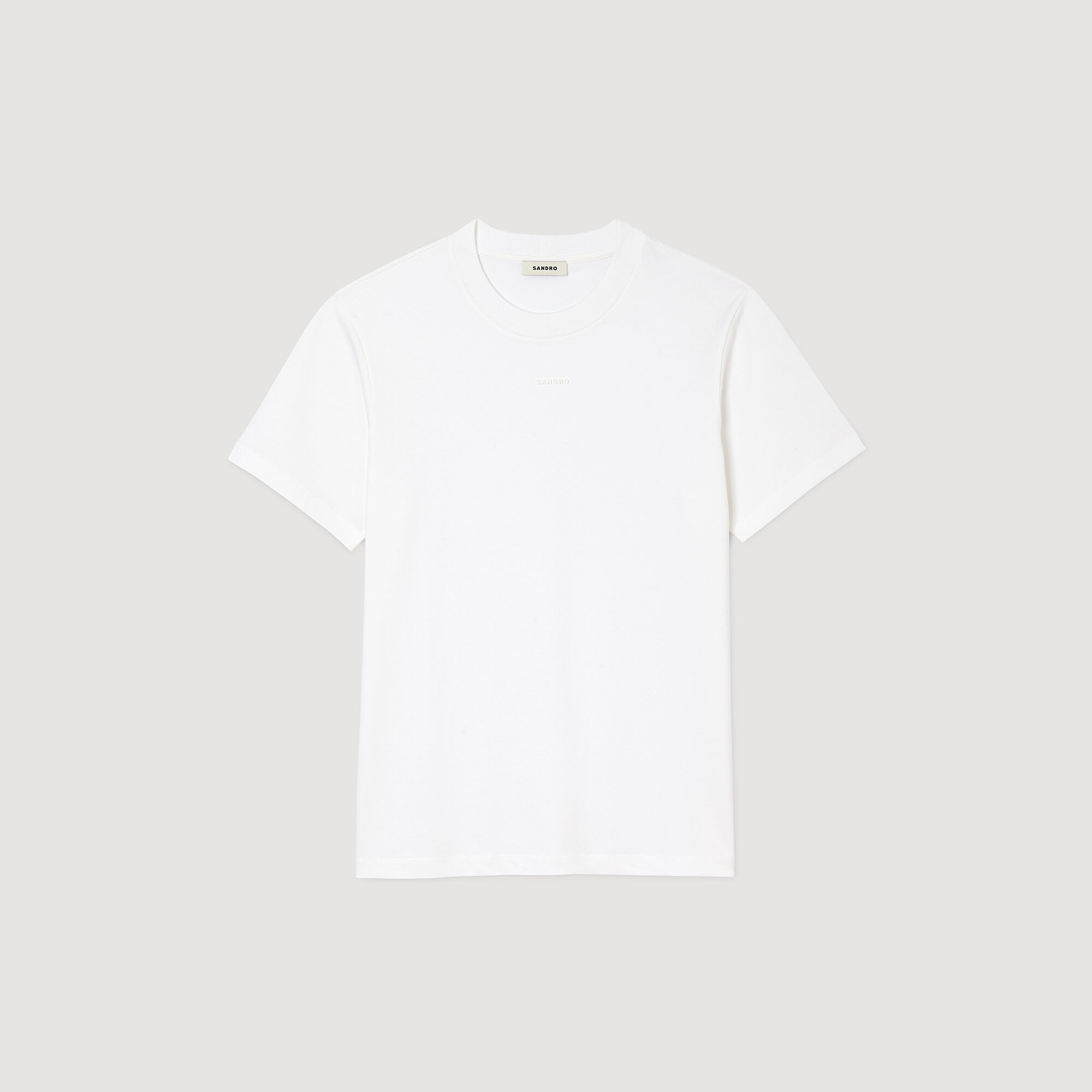 Cotton T-Shirt : T-shirts & Polo shirts color white
