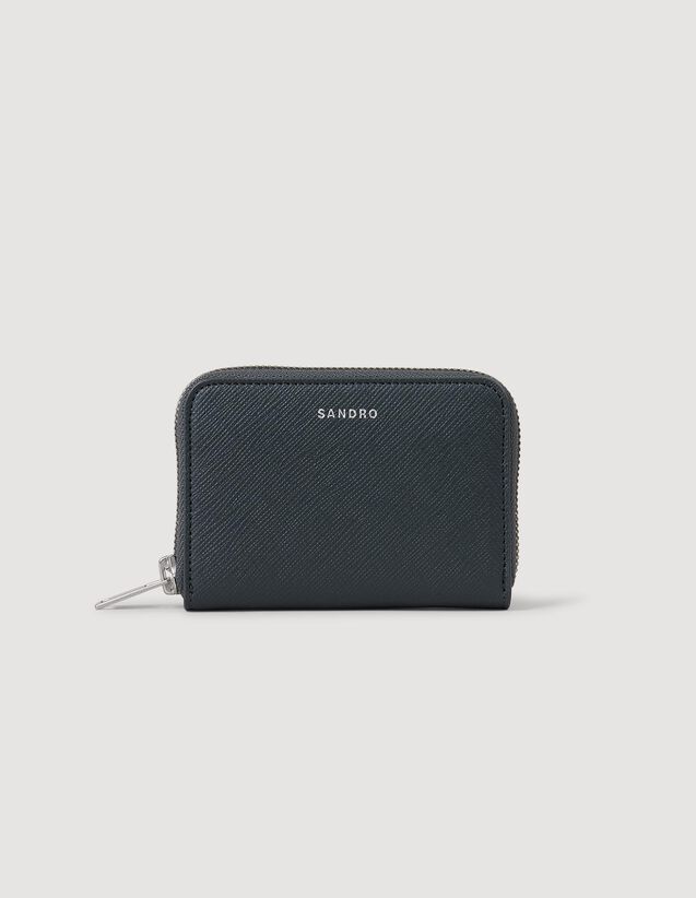 Zipped Wallet - SHAPM00266 | sandro-paris.com Zipped Wallet : Other Accessories  color Black