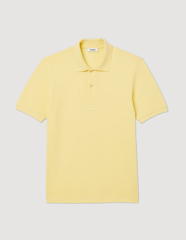 Rubber Logo Polo Shirt : T-shirts & Polo shirts color Yellow