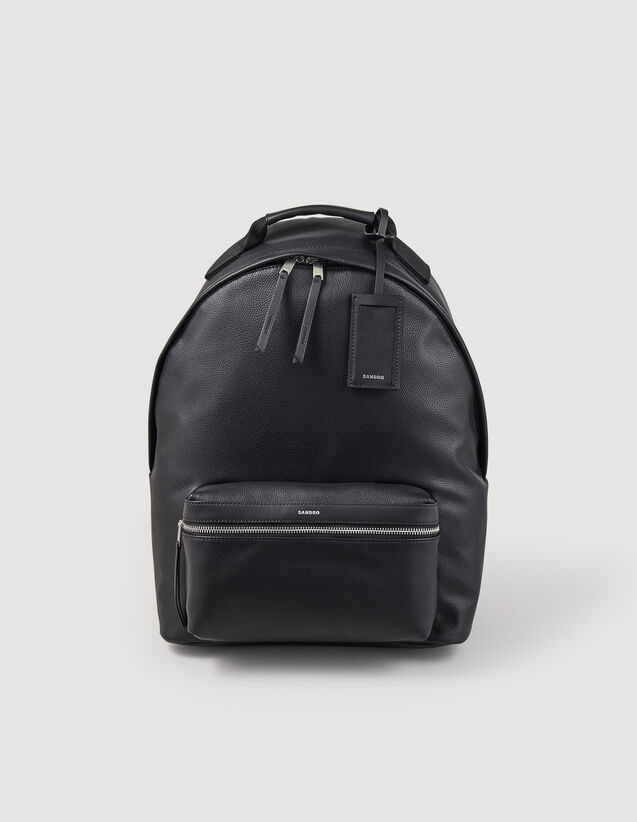 Coated Canvas Backpack : Bags color Black