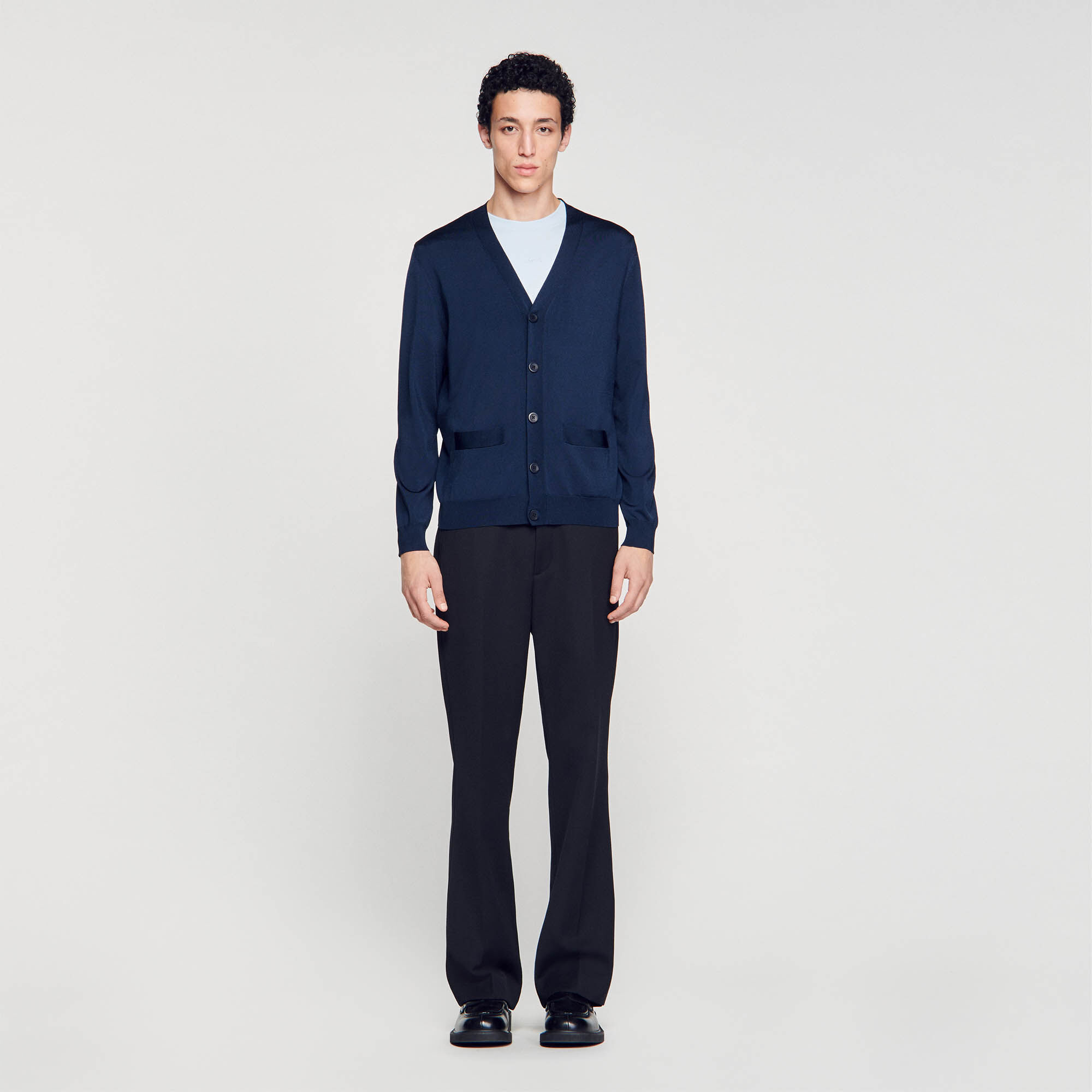 Knit Cardigan Glam it Up Sandro paris