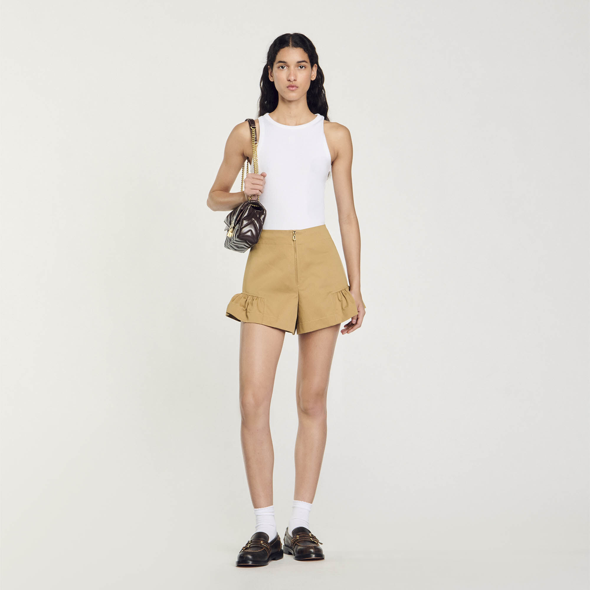 Ruffled Shorts : Skirts & Shorts color 
