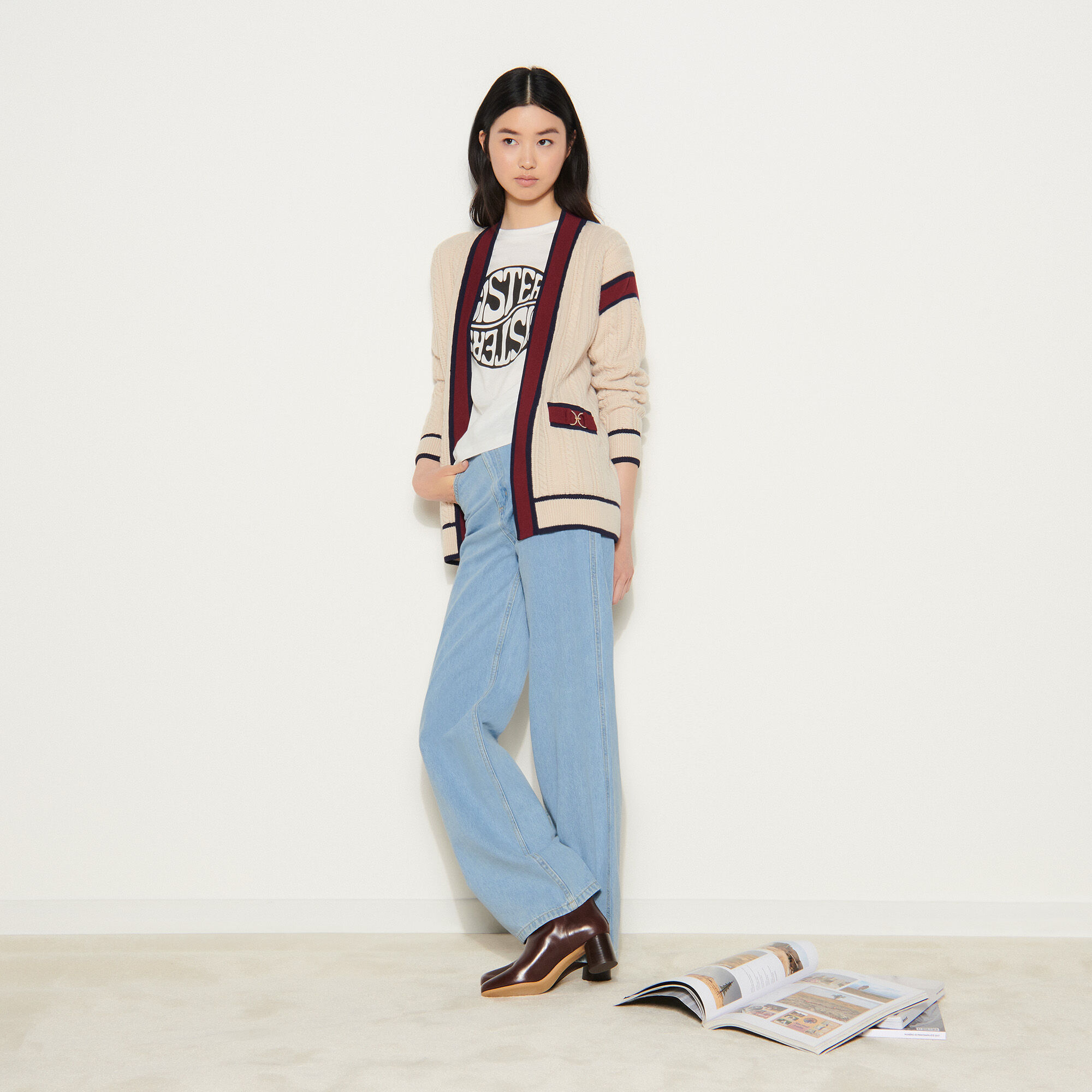sandro paris cardigan