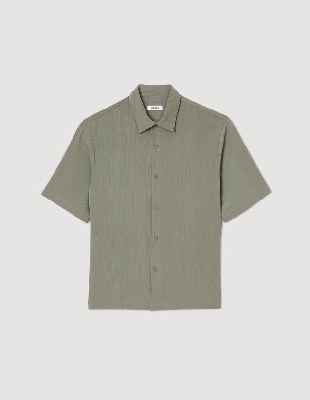 Short-Sleeved Shirt : Shirts color Light Grey