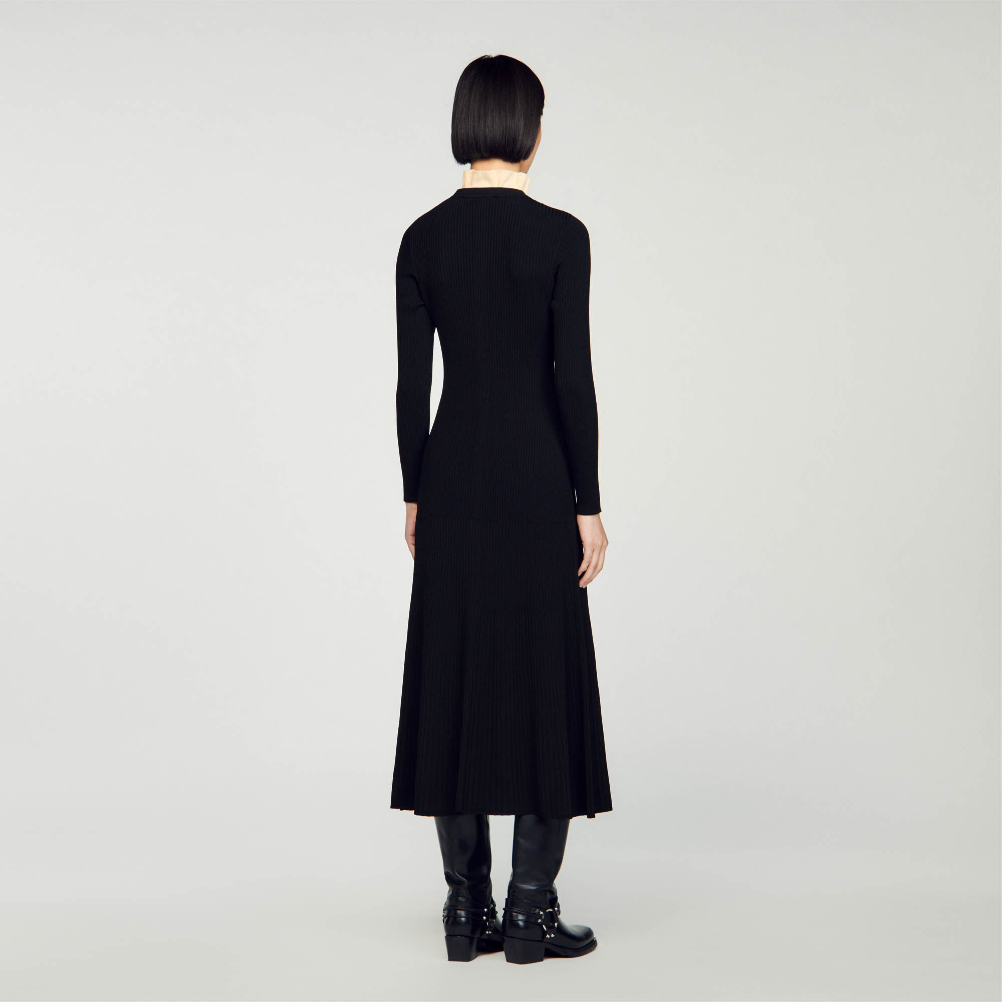 Knit Maxi Dress - Special Offer - Sandro-paris.com