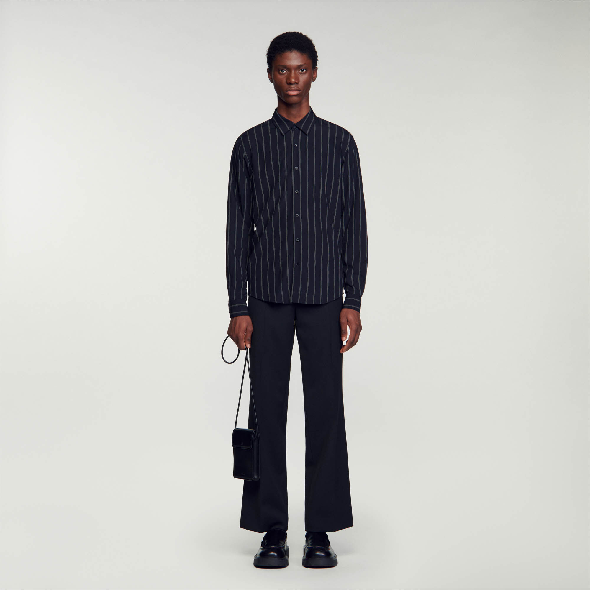 Stripy Shirt : Shirts color Ecru