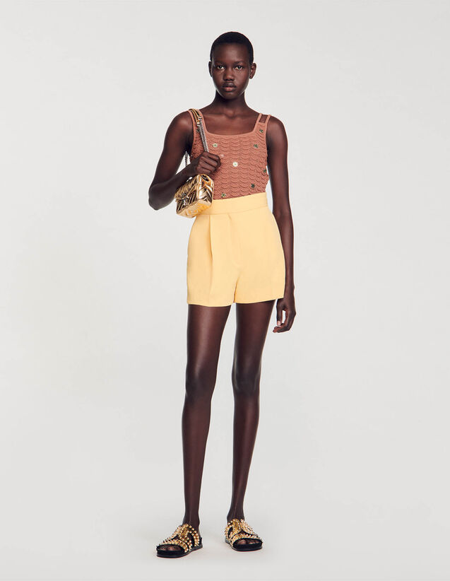 Straight-Leg Shorts : View all color Yellow orange