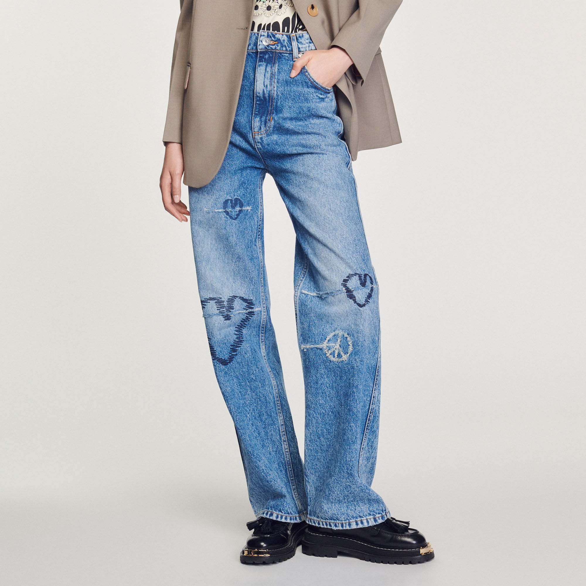 Sandro shop jeans femme