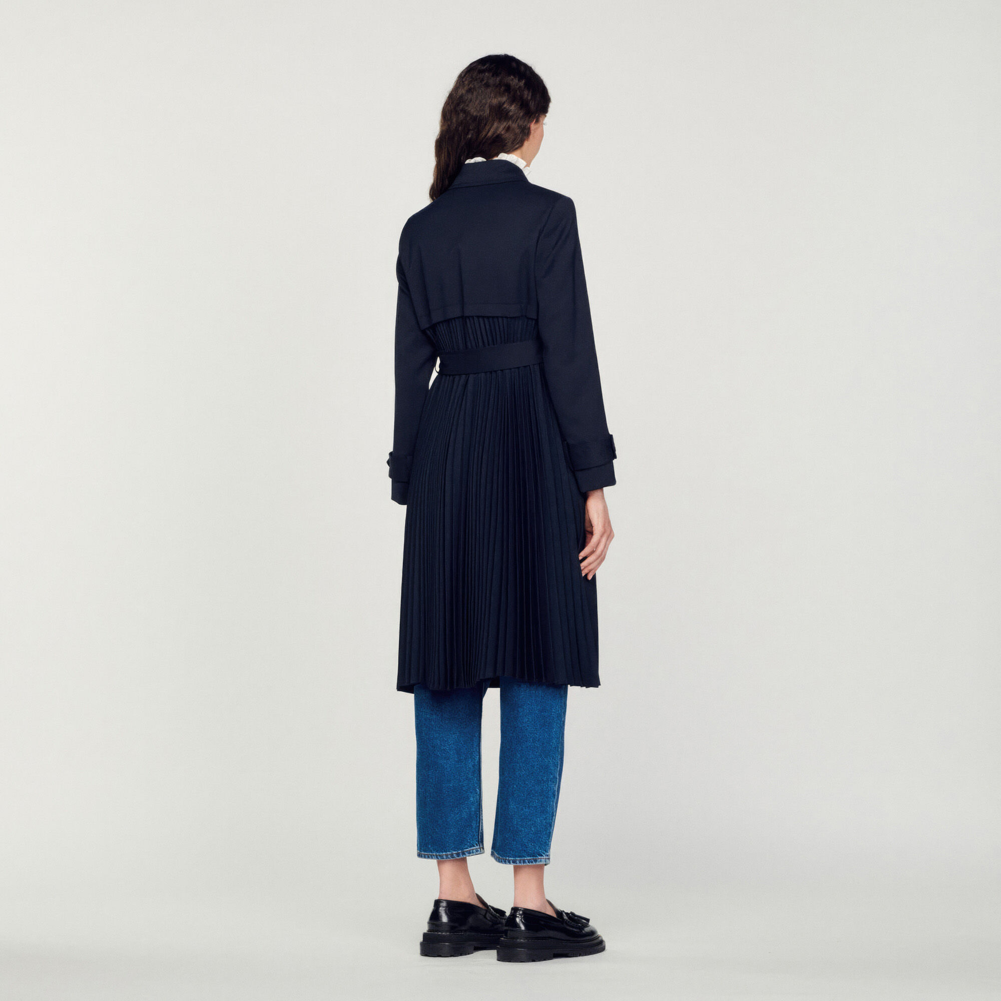 OHOTORO・Firenze Trench Coat（ネイビー）（firenze trench