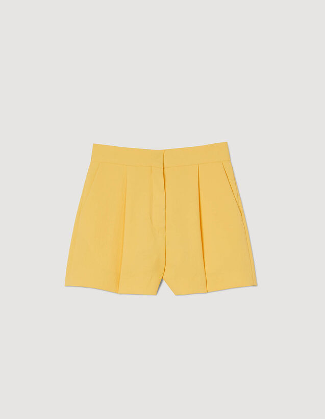 Straight-Leg Shorts : Skirts & Shorts color Yellow orange