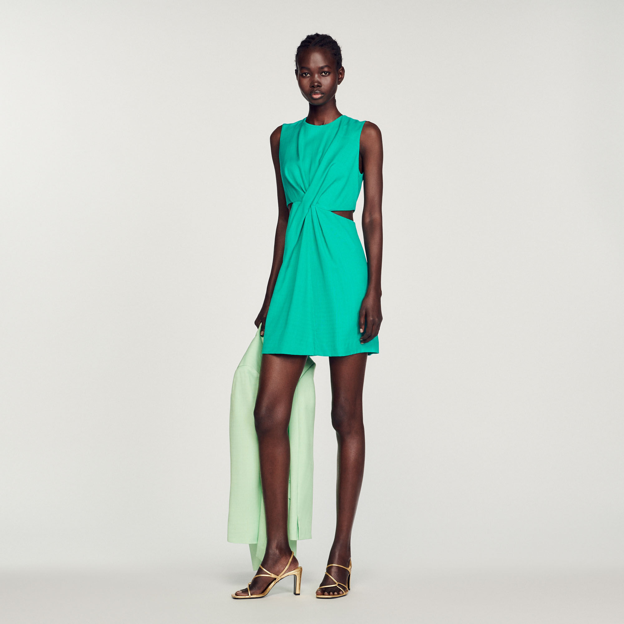 Sandro butterfly dress top