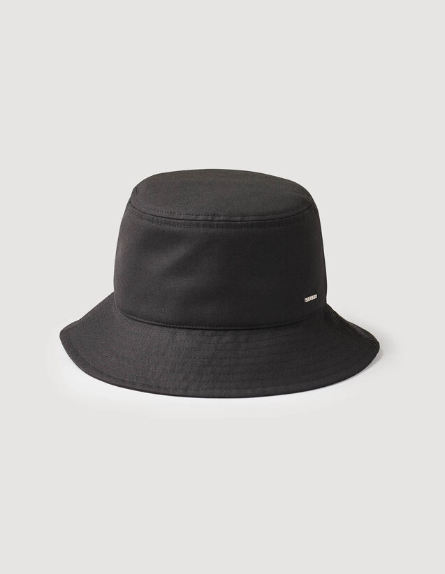 Technical Fabric Bucket Hat : Caps color Black