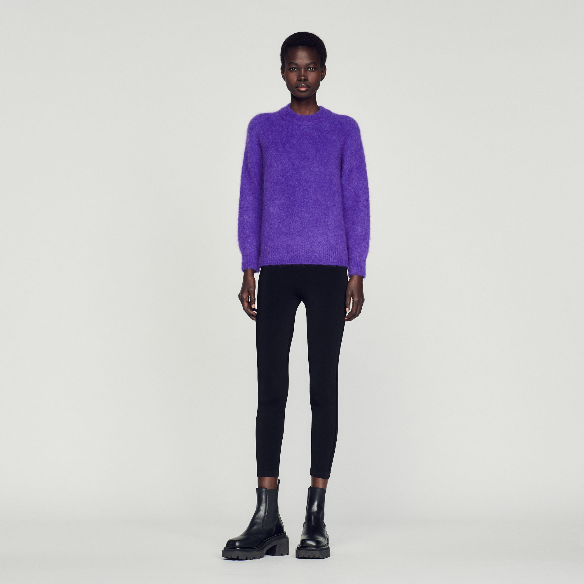 Sandro mohair sweater discount