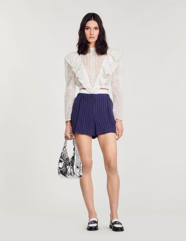 Striped Shorts : View all color Deep blu