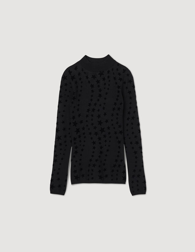 Starry Jumper : Sweaters & Cardigans color Black
