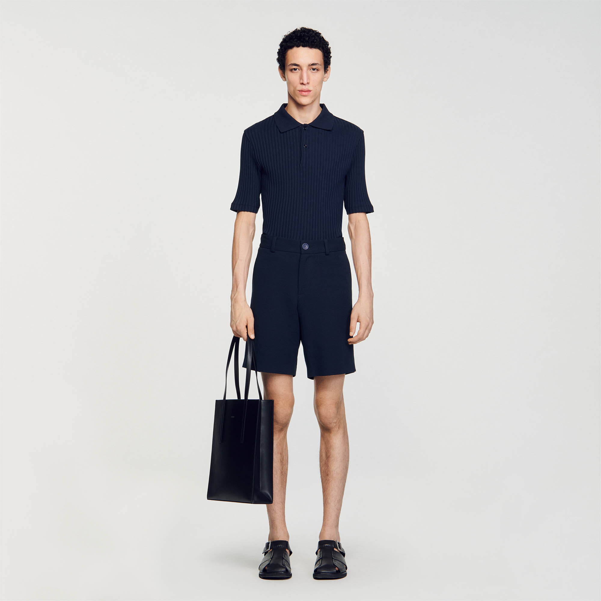 Cotton Shorts : Pants & Shorts color Camel