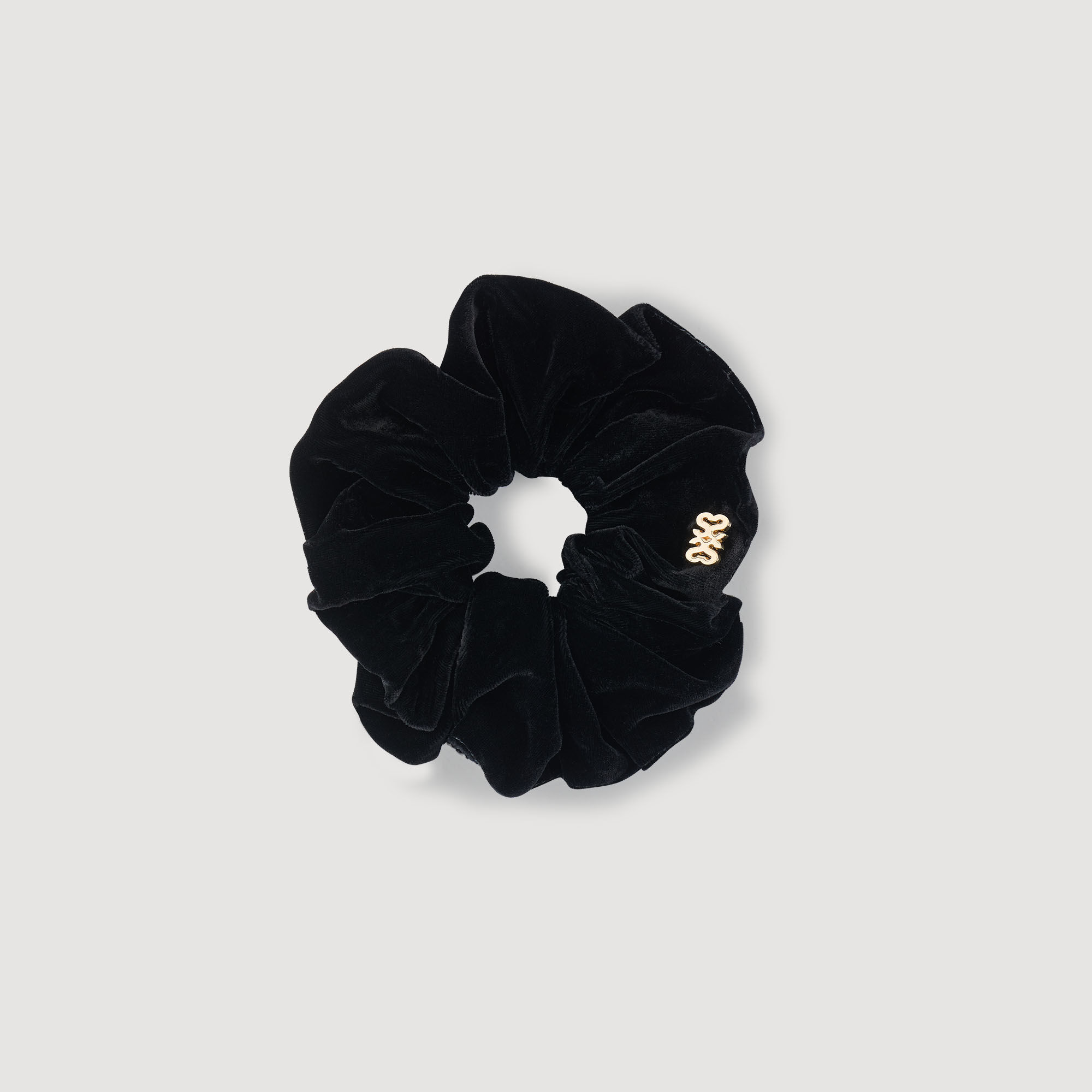 Velvet Scrunchie : Other accessories color Black