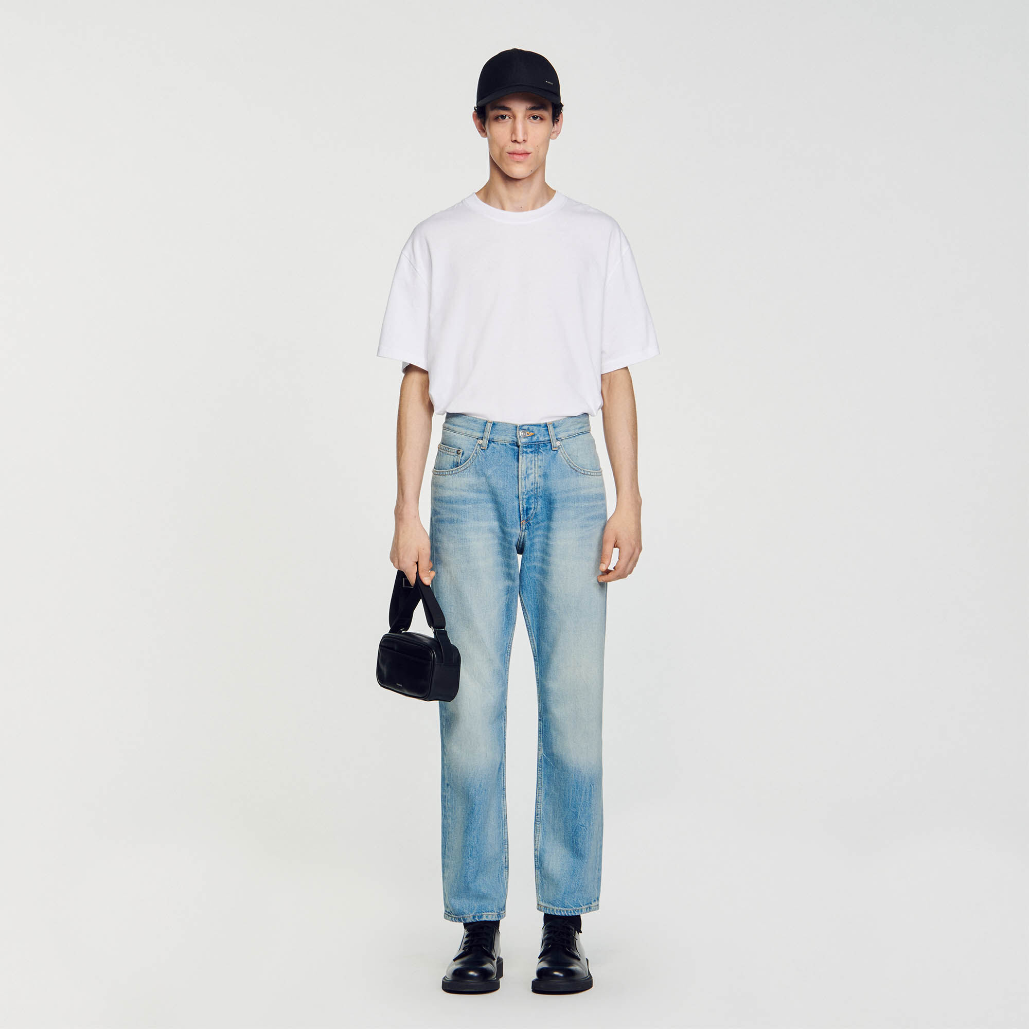 Faded Jeans : Pants & Shorts color Blue Vintage - Denim