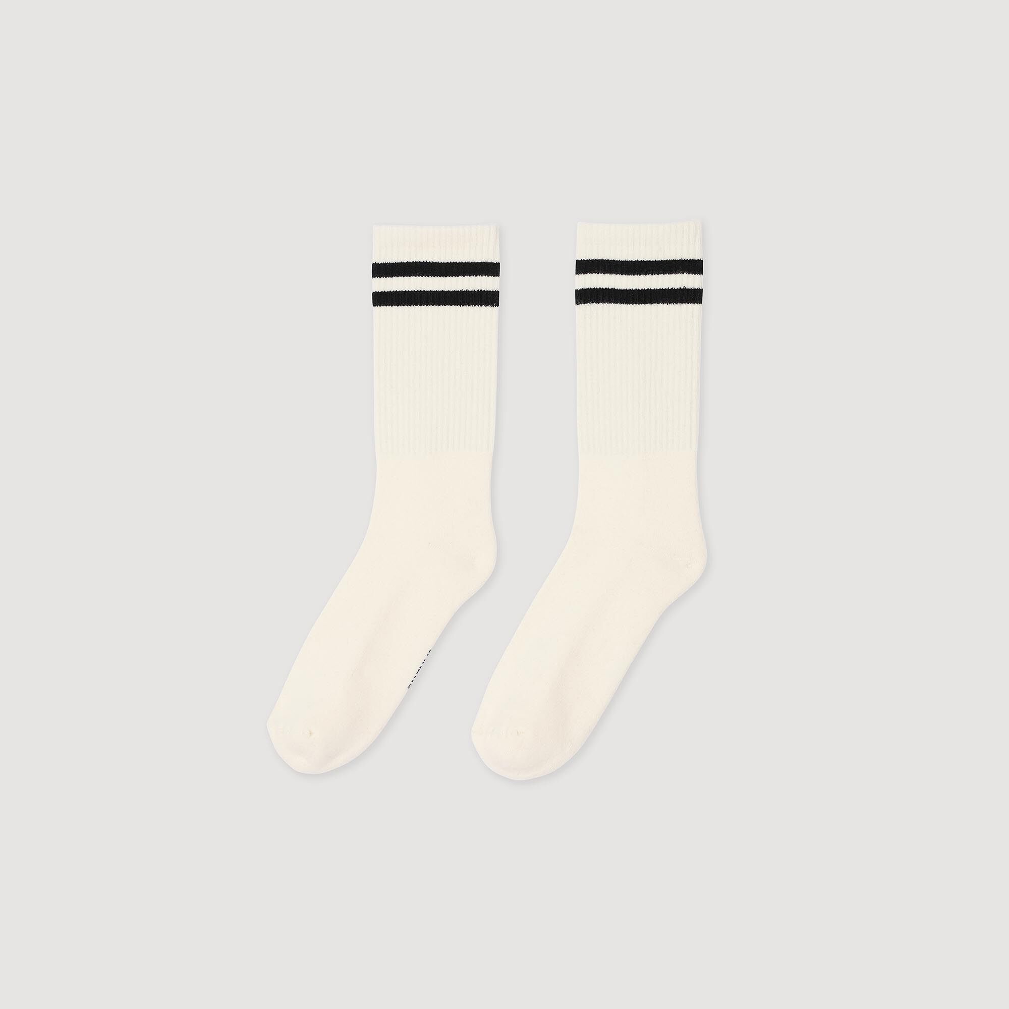 Sports Socks : Other Accessories color Ecru