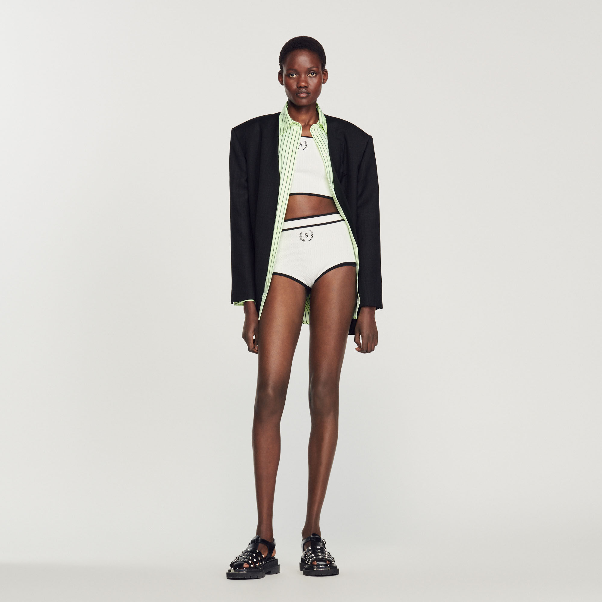 Knitted Briefs : null color 